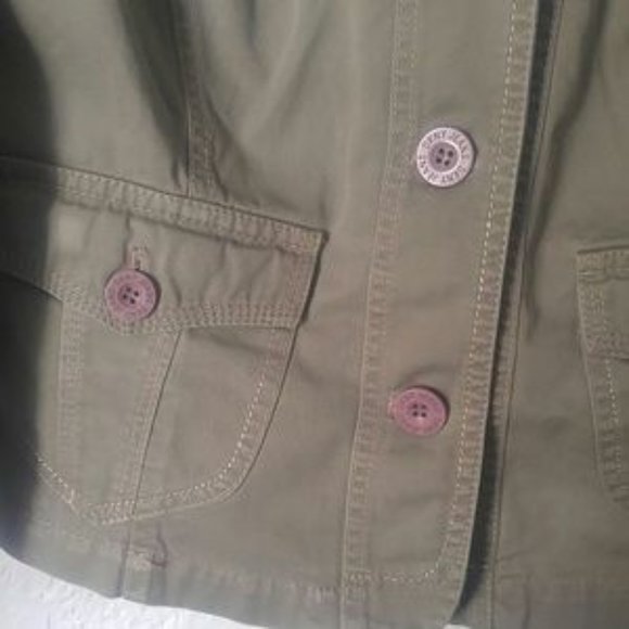 0514 DKNY Jeans-Donna Karan Cotton Unlined Jacket SZ L - Picture 5 of 8